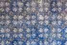 Tomar, Portugal. Traditional Portuguese tiles. Art Print